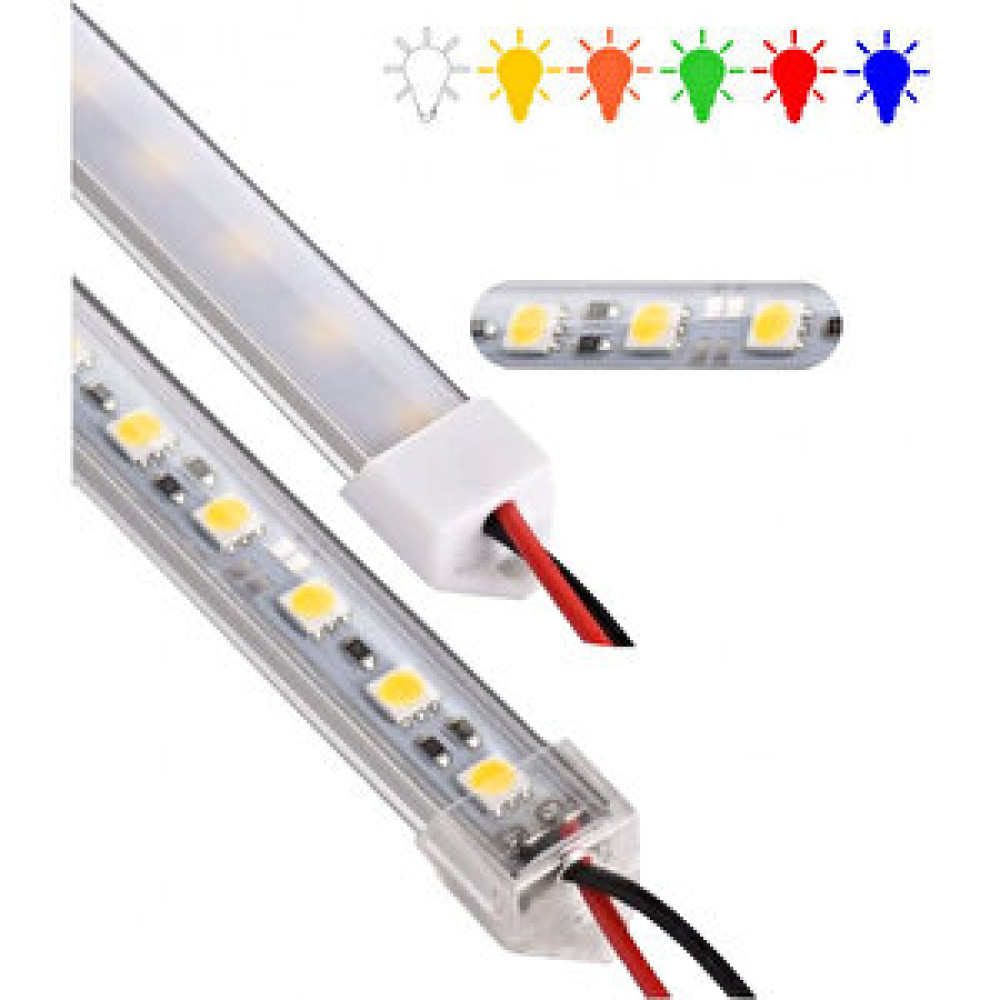 Burul 100 Cm Opak Kasalı Çubuk Şerit Led Işık Mavi 12v Mavi Led Aydınlatmalar Fiyatı