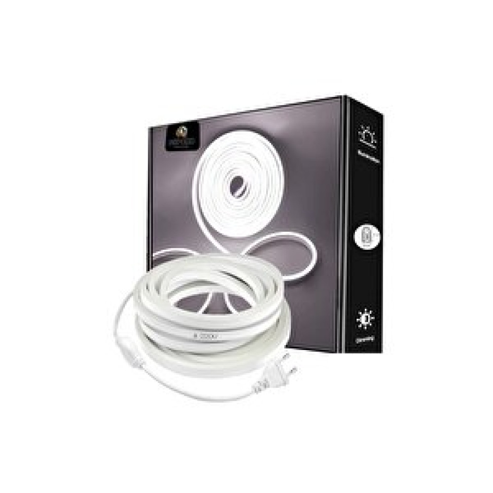 Burul Neon Şerit Led Beyaz Işık 5 Metre Beyaz Led Aydınlatmalar Fiyatı