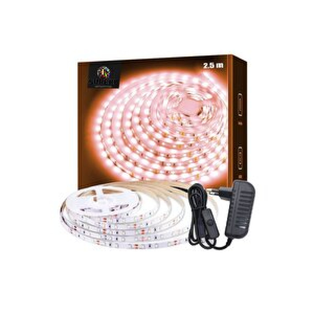 Burul Şerit Led Işık Aydınlatma Seti Aç/kapa Butonlu Amber 2,5 Metre Amber Led Aydınlatmalar Fiyatı