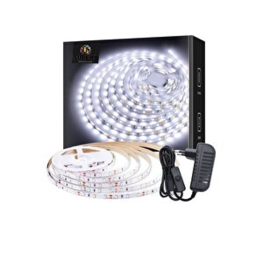Burul Şerit Led Işık Aydınlatma Seti Aç/kapa Butonlu Beyaz 2,5 Metre Beyaz Led Aydınlatmalar Fiyatı
