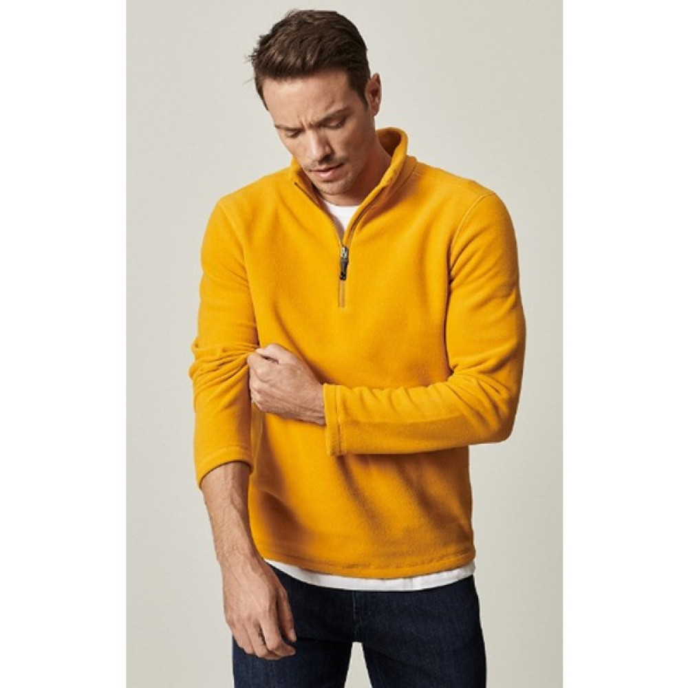Burutekin Erkek Standart Fit Günlük Rahat Fermuarlı Yaka Polar Spor Sweatshirt Ayakkabı (Outdoor) Fiyatı