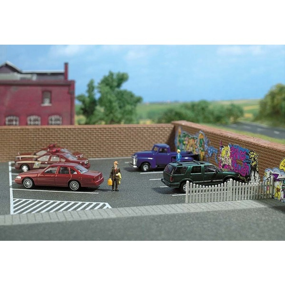 Busch Maket Model Yapışkanlı Otopark Ho 1/87 N:9713 Maket Fiyatı