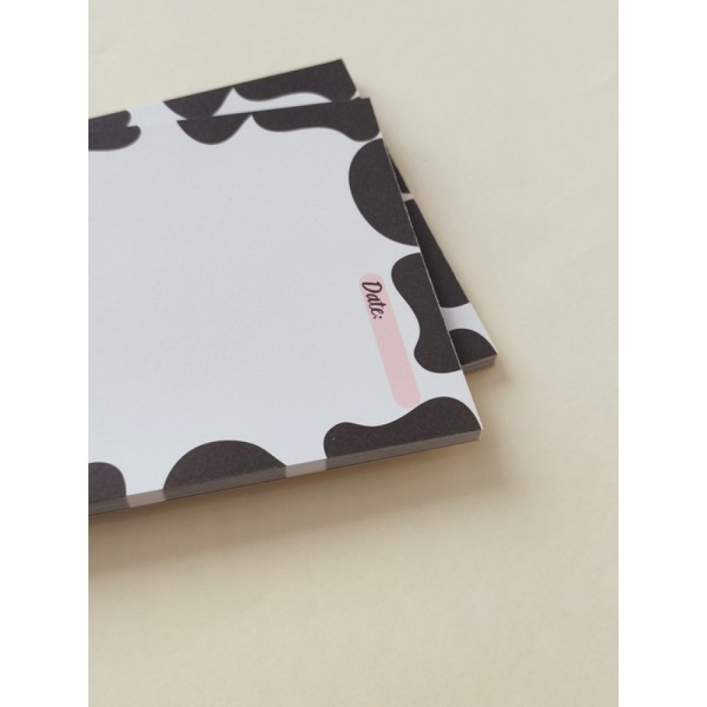 Busmi Inek Desen Notepad A6 Not Defteri & Bloknot Fiyatı