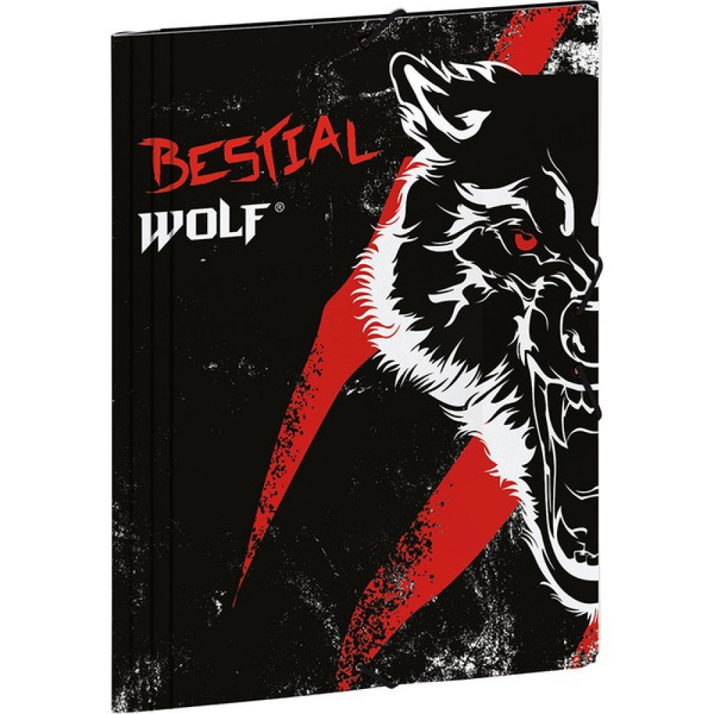 Busquets Bestial Wolf Yumuşak Kapaklı Lastikli Dosya 2006805370 Okul Çantası Fiyatı