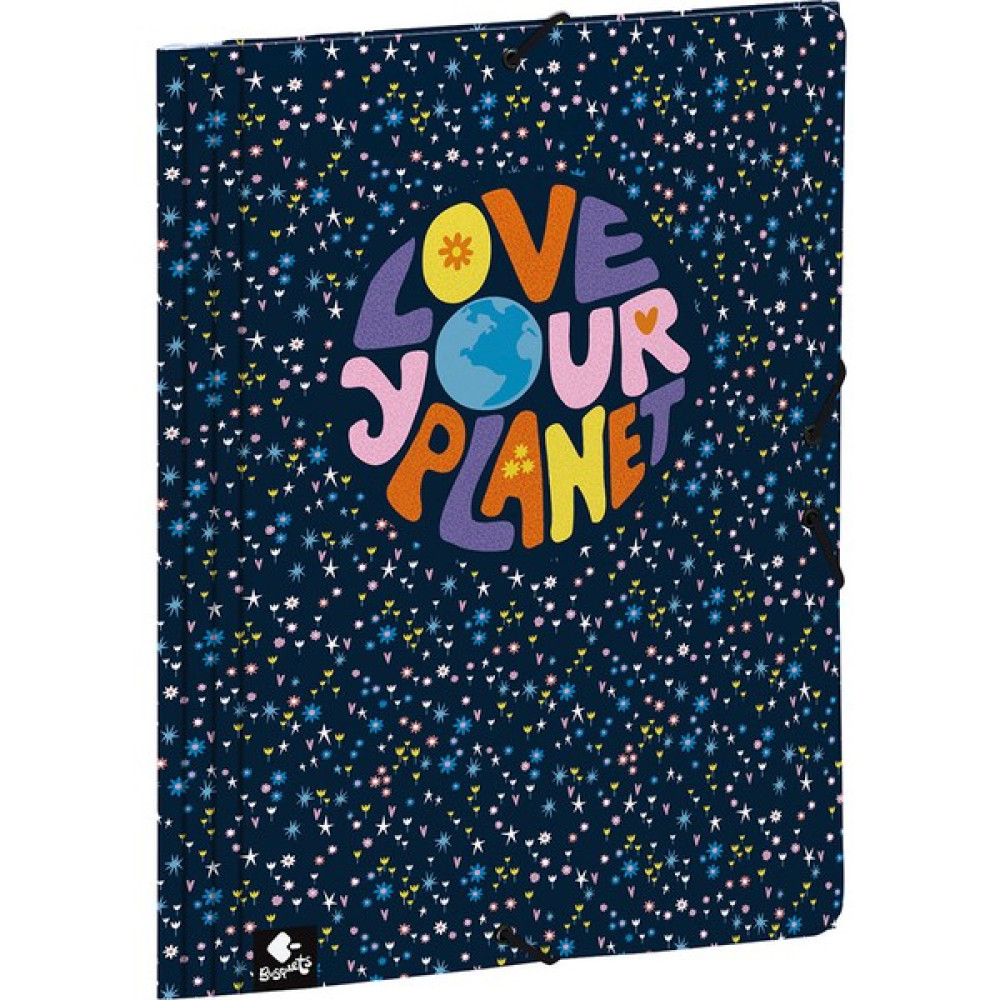 Busquets Love Planet Yumuşak Kapaklı Lastikli Dosya 2006809600 Okul Çantası Fiyatı