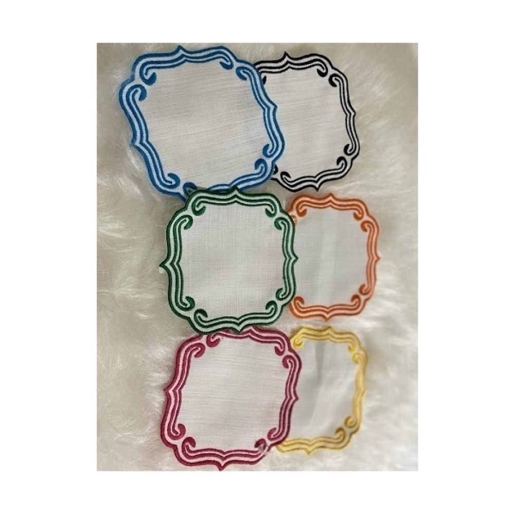 Büşra Home Kahve Yanı Sunum Pecete 6 Adet - 10 x 13 cm - Renkli Masa Örtüsü Fiyatı