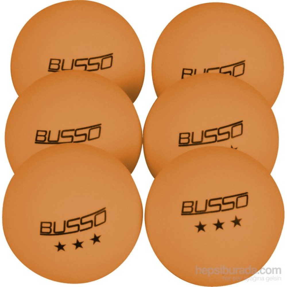 Busso Bs BS23121 Pinpon Topu 6'Lı Toplar Fiyatı