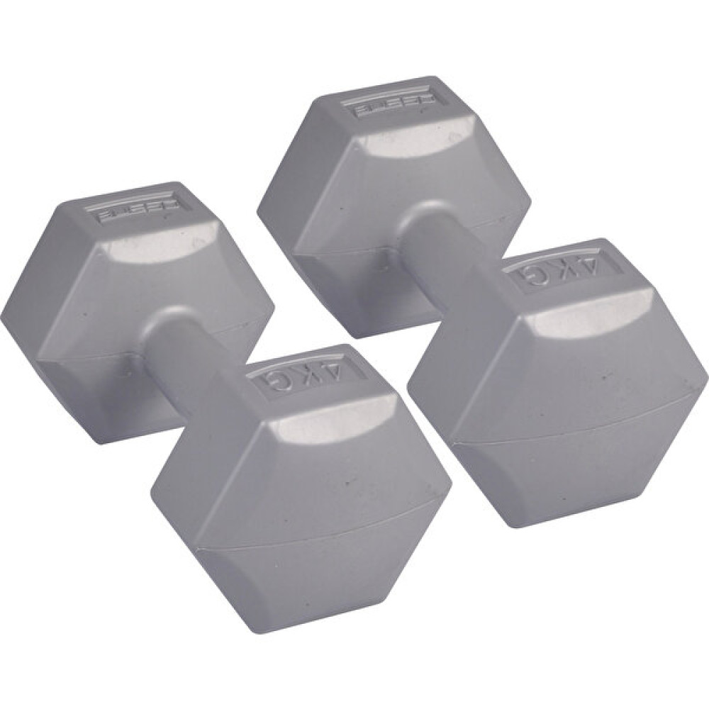 Busso Köşeli Plastik Dambıl Set (Kutuda Çift) 2X4KG Dambıllar & El / Ayak Ağırlıkları Fiyatı