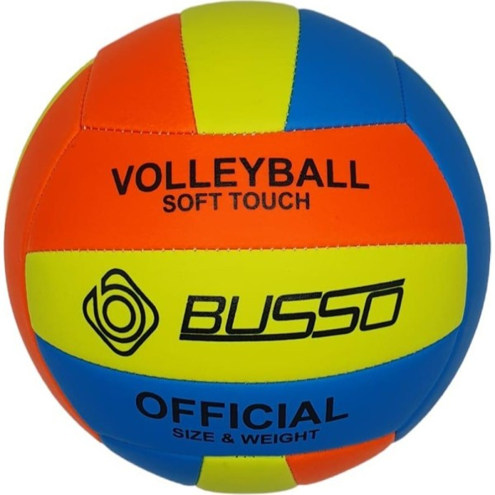 Busso Soft Touch Voleybol Topu (Sarı-Turuncu-Mavi) Toplar Fiyatı