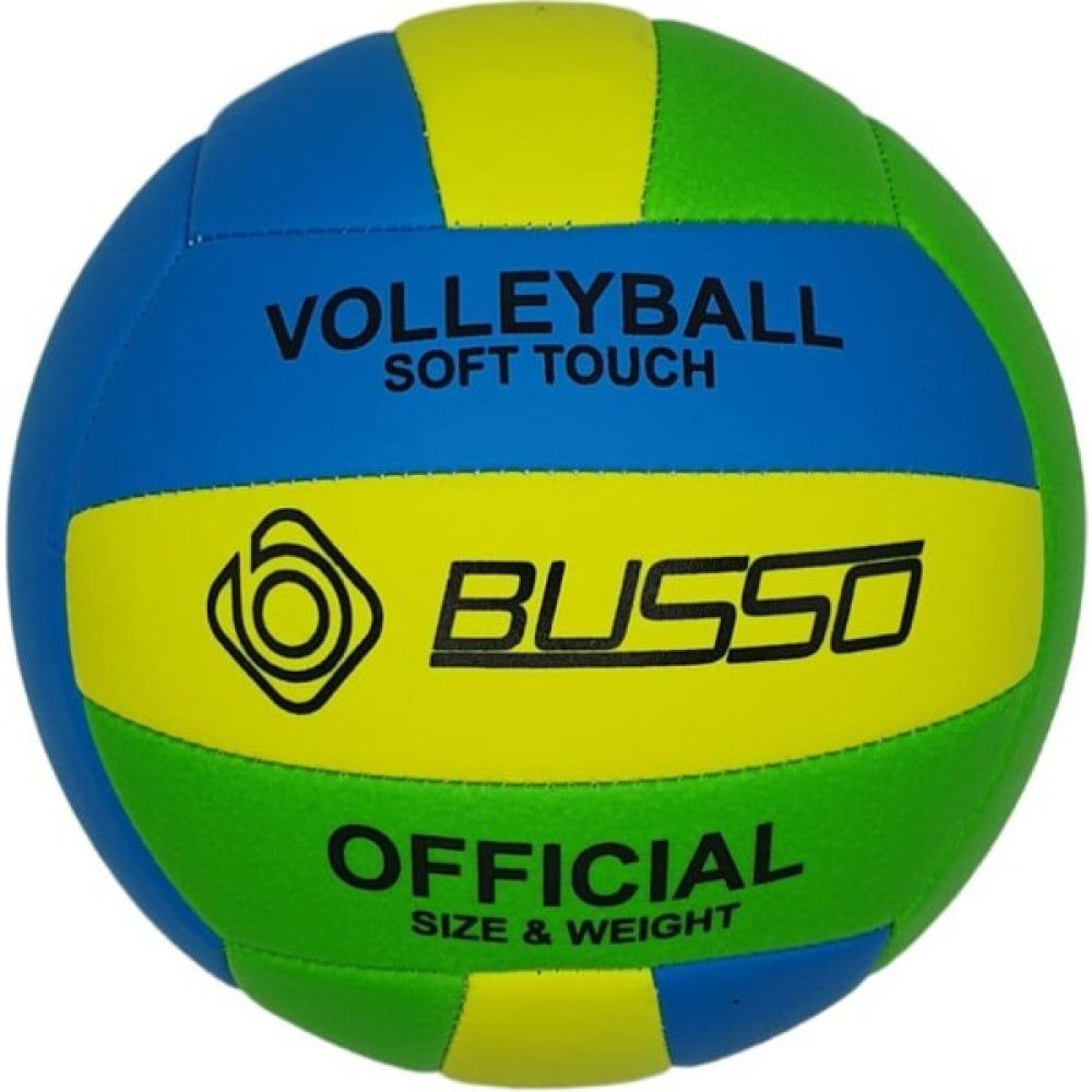 Busso Soft Touch Voleybol Topu (Sarı-Yeşil-Mavi) Toplar Fiyatı
