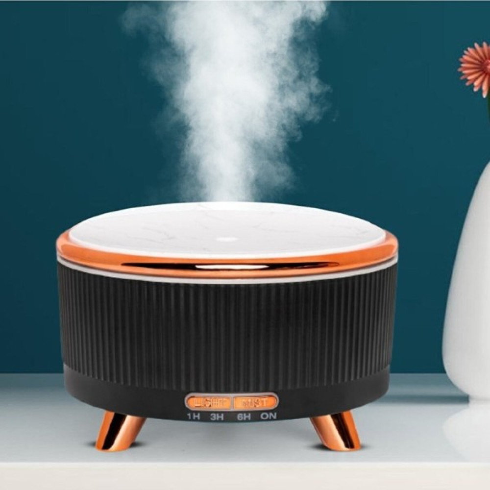 Butfulake Hava Nemlendirici Aroma Oda Kokusu Difüzörü Soğuk Buhar Makinası Ultrasonik LED 600 ml - Siyah Hava Temizleme - Nemlendirme Cihazları Fiyatı