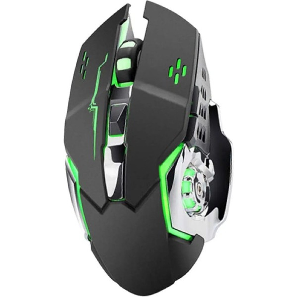 Butfulake Oyuncu Mouse'u Gaming Mouse Porfesyonel Oyuncu Mouse Işıklı Şarjlı - Mavi - Siyah Klavye - Mouse Fiyatı