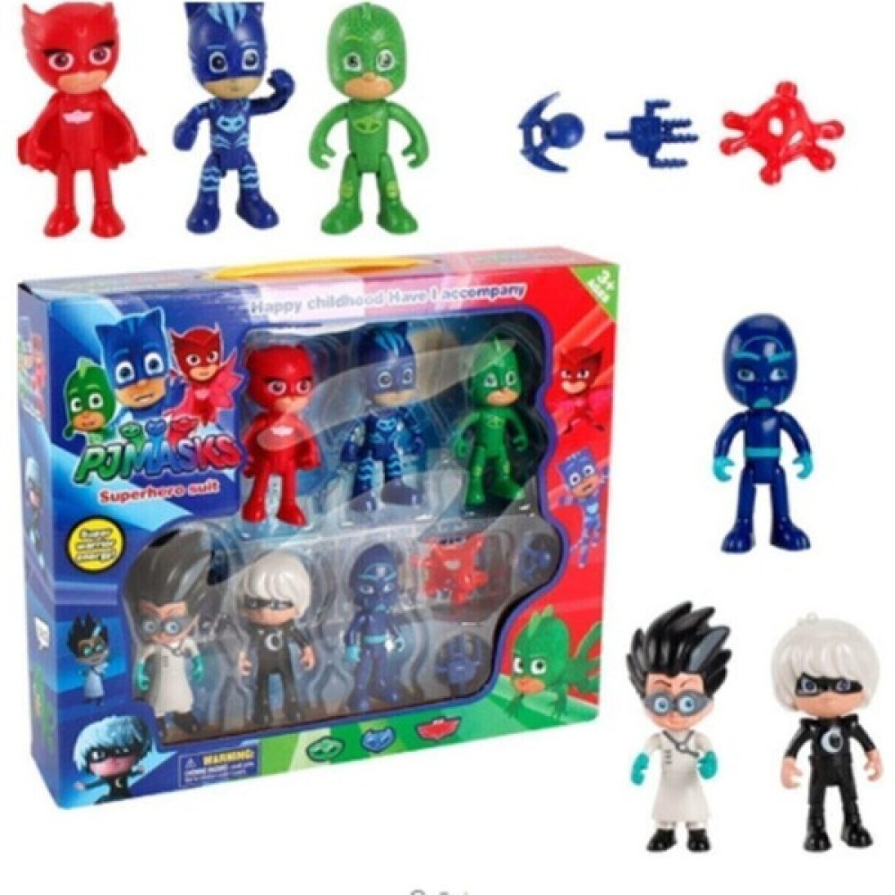 Butfulake Pjmasks 10'lu Pijamaskeliler Figür Seti Bebek Oyuncakları Fiyatı