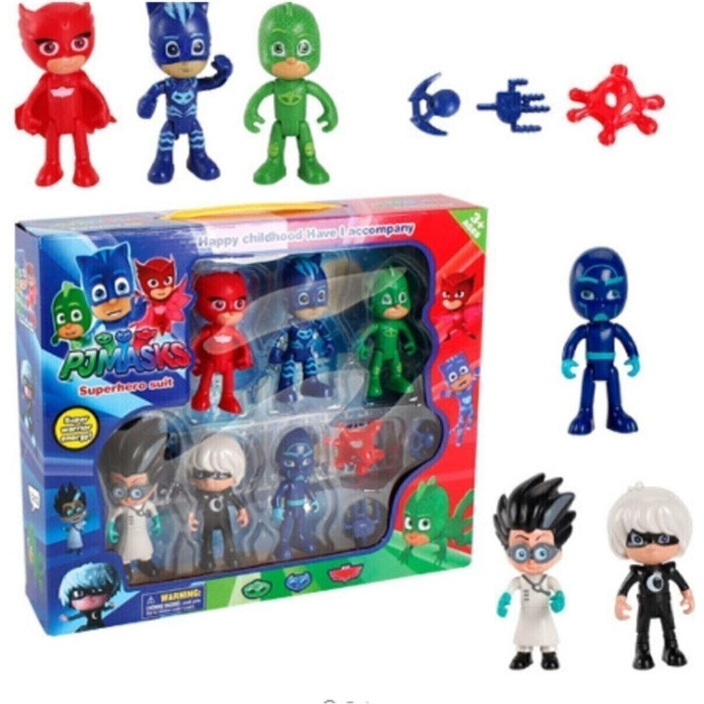 Butfulake Pjmasks 10'lu Pijamaskeliler Figür Seti Diğer Fiyatı