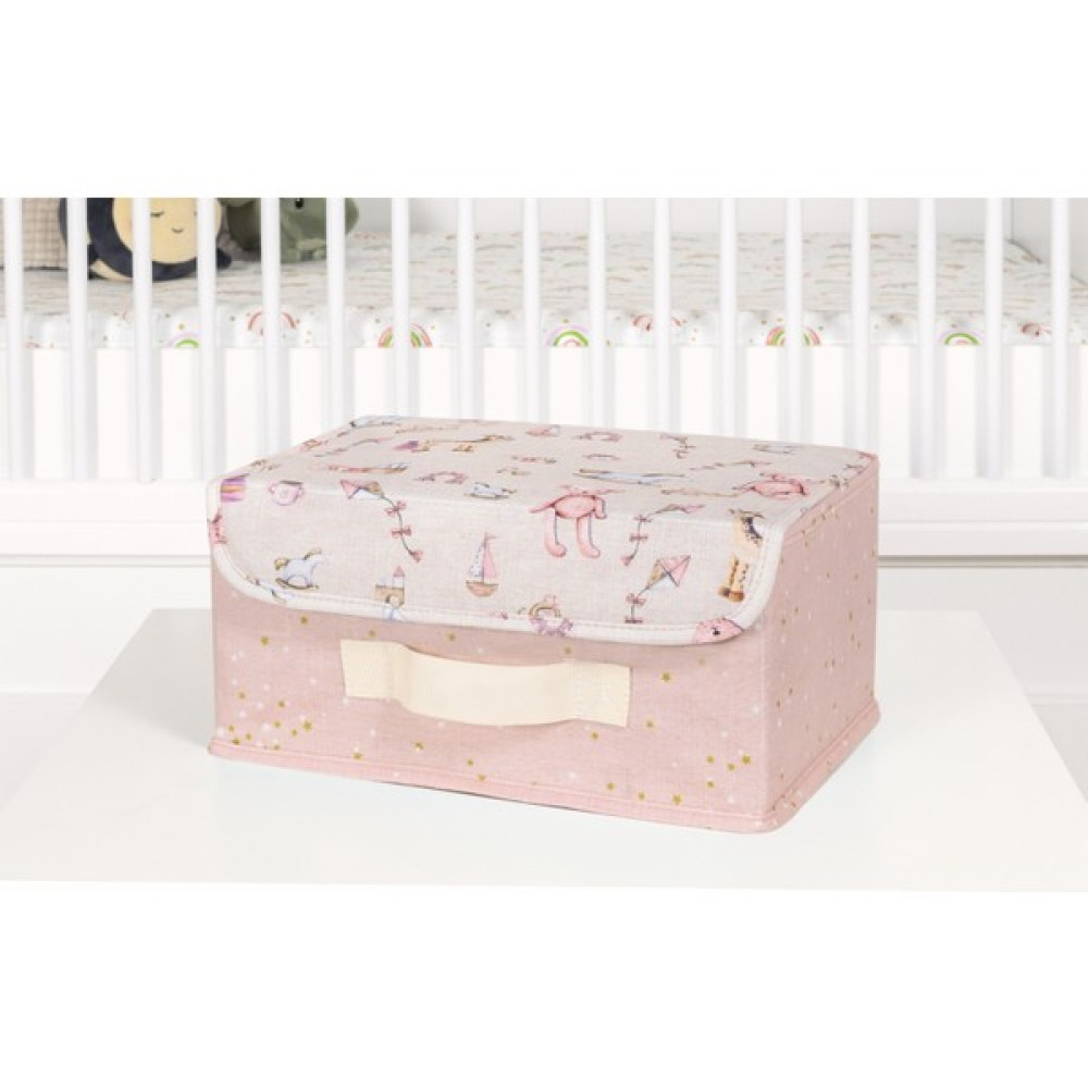 Buti Baby Kapaklı Kutu Düzenleyici Çok Amaçlı Organizer Mini Boy Pembe 104256 Eşya Saklama / Düzenleme Fiyatı
