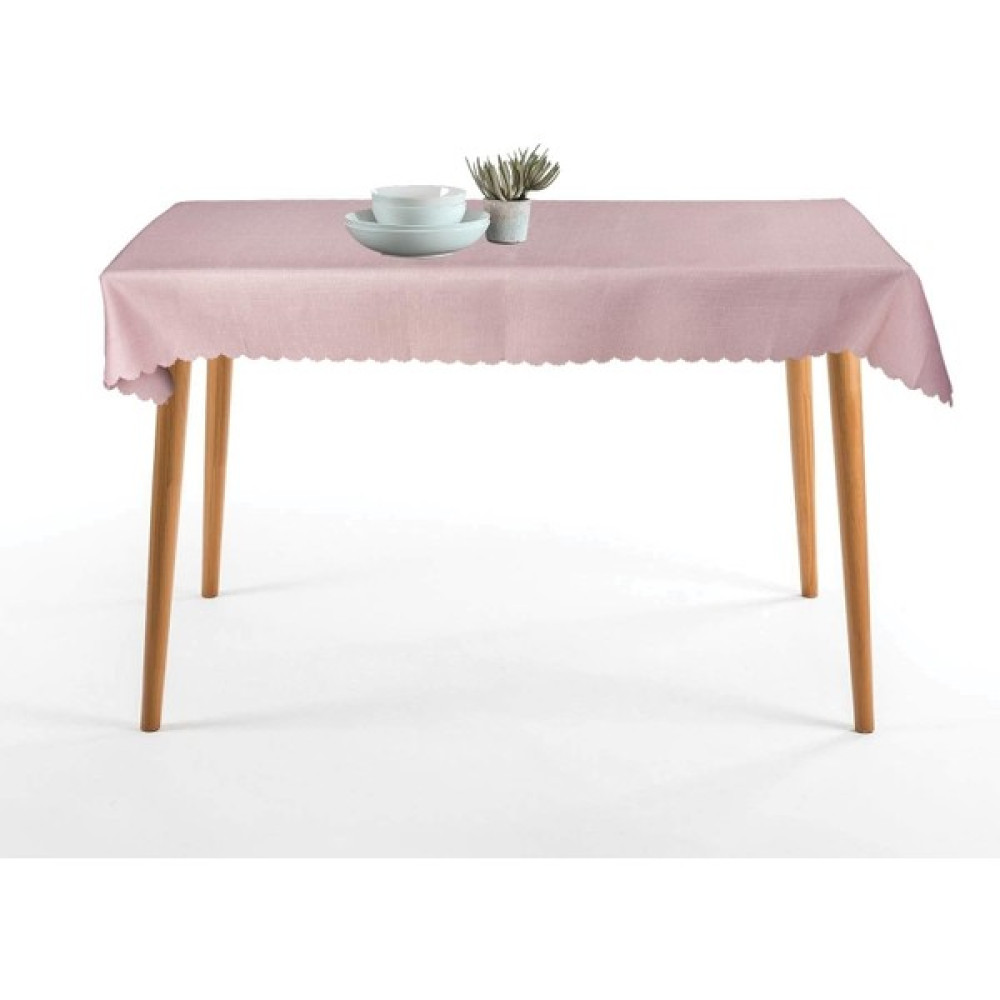 Buti Dertsiz Masa Örtüsü Leke Tutmaz Kumaş 140X220 cm 101352 - 140 x 220 cm - Pudra Masa Örtüsü Fiyatı