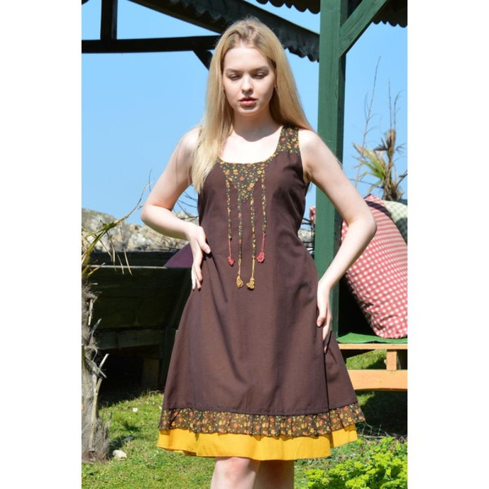 Butik Esra Kandemir Otantik Etnik Giyim Yazlık Elbise 3837 13 Elbise Fiyatı