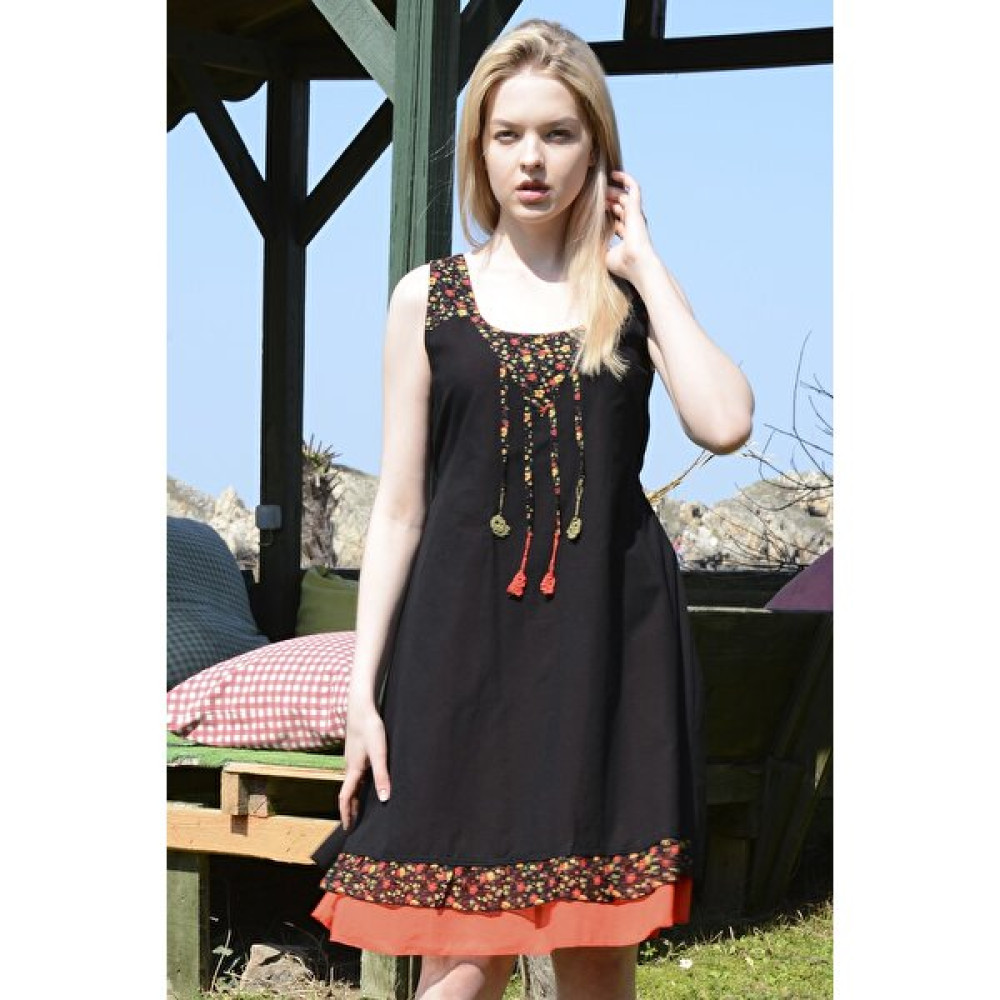 Butik Esra Kandemir Otantik Etnik Giyim Yazlık Elbise 3837 29 Elbise Fiyatı