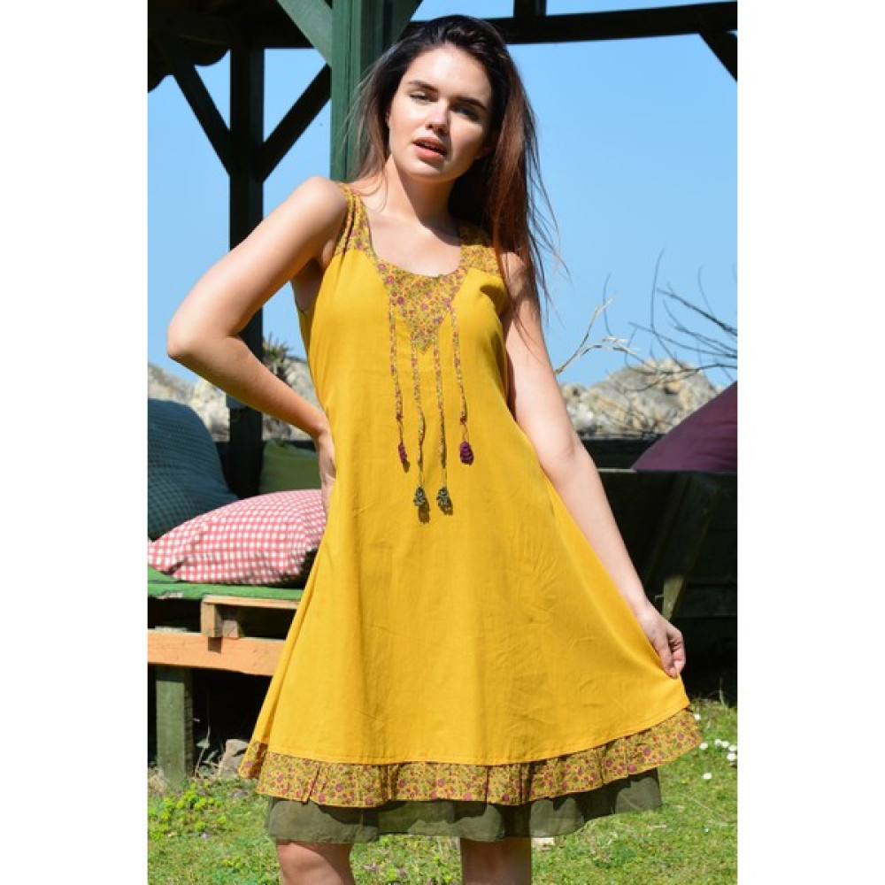 Butik Esra Kandemir Otantik Etnik Giyim Yazlık Elbise Esra Kandemir 3837 89 Elbise Fiyatı