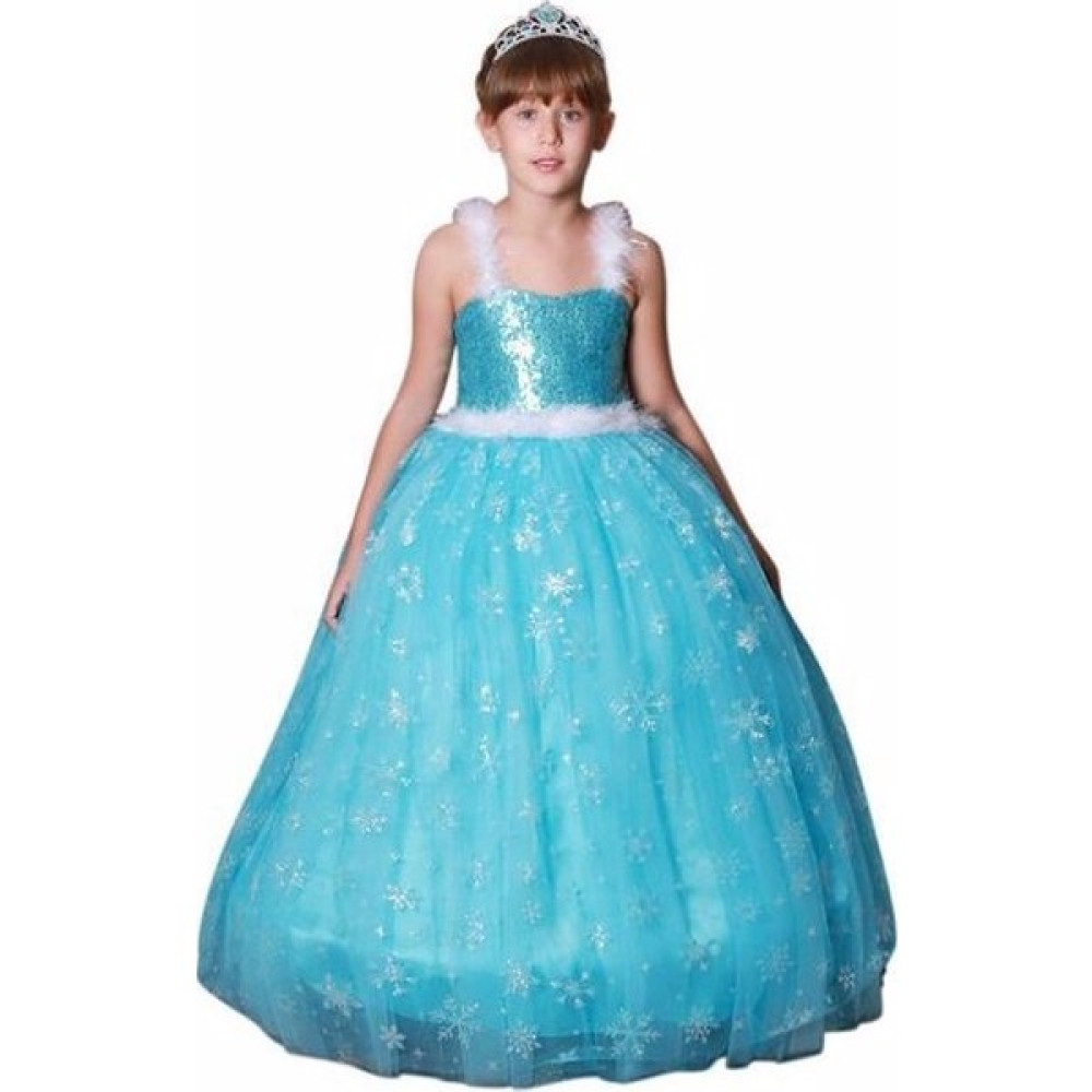 Butik Happy Kids Kız Çocuk Frozen Elsa Kostümü10 Elbise Fiyatı