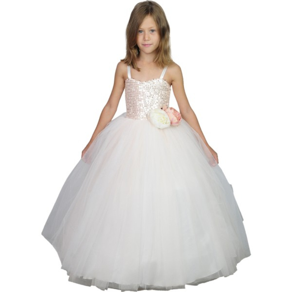 Butik Happy Kids Kız Çocuk Özel Tasarım Kasnaklı Kabarık Abiye Elbise Kız Çocuk Elbise Elbise Fiyatı