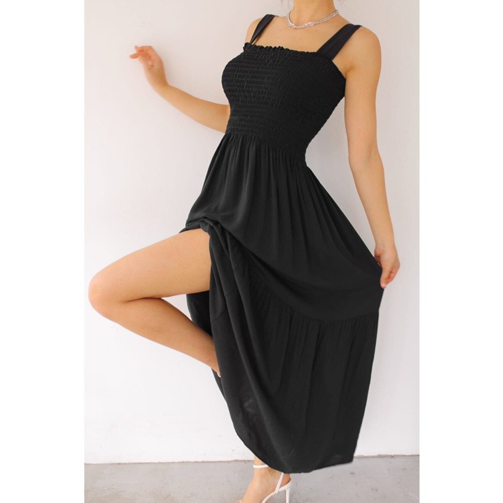 Butik Şımarık Gipeli Askılı Kat Elbise Dokuma Viskon Kumaş M Beden Elbise Fiyatı