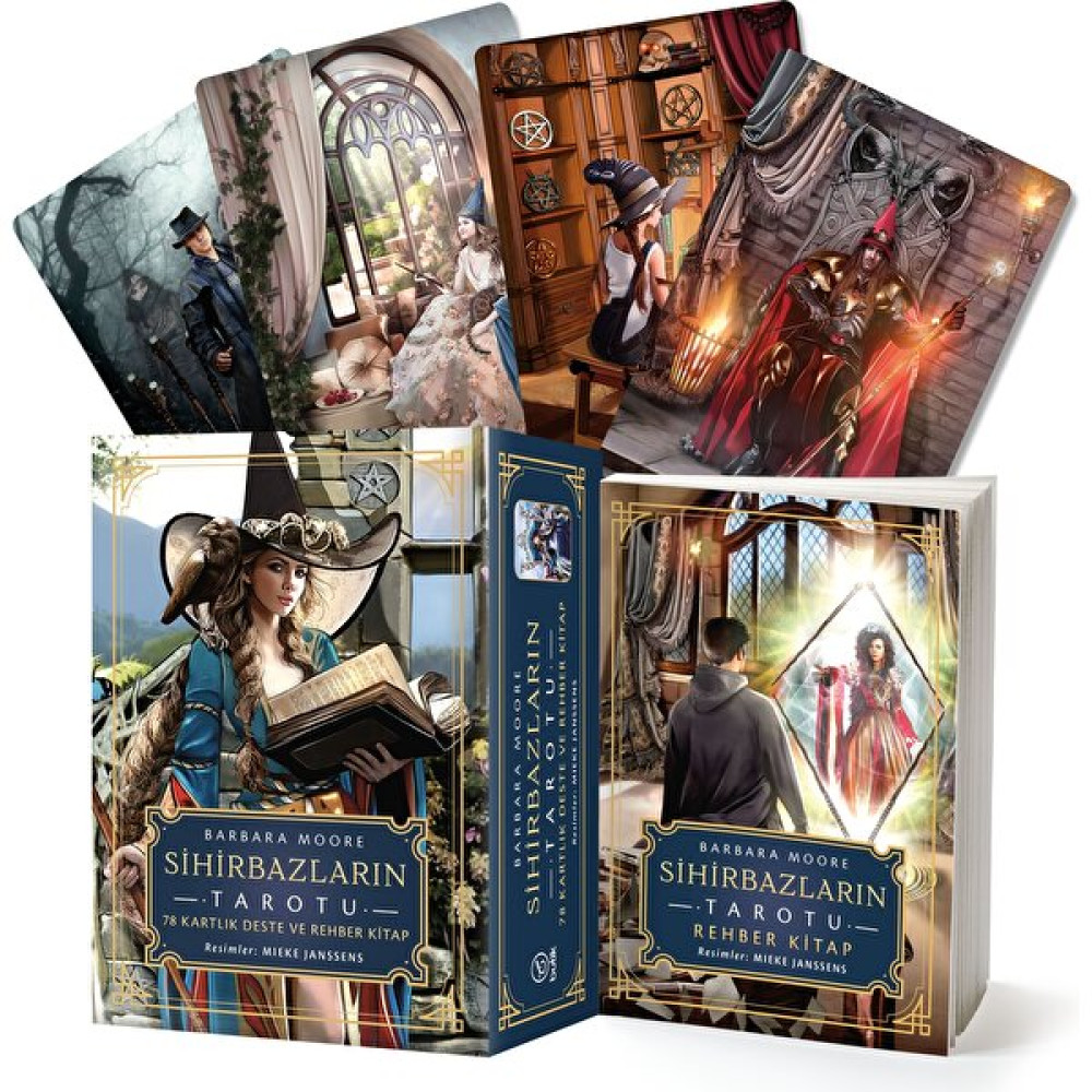 Butik Yayınları Sihirbazların Tarotu - 78 Kartlık Deste ve Rehber Kitap Astroloji - Fal - Rüya Tabirleri Fiyatı