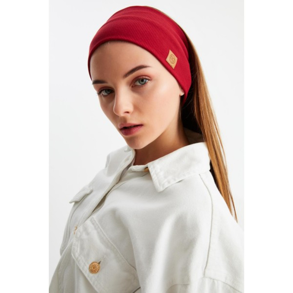 Butikgiz Bordo Kadın Pamuklu Kaşkorse, Kaymaz, Terletmez, Ultra Hafif, Spor Saç Bandı Bandana Buff Toka, Taç & Saç Bandı Fiyatı