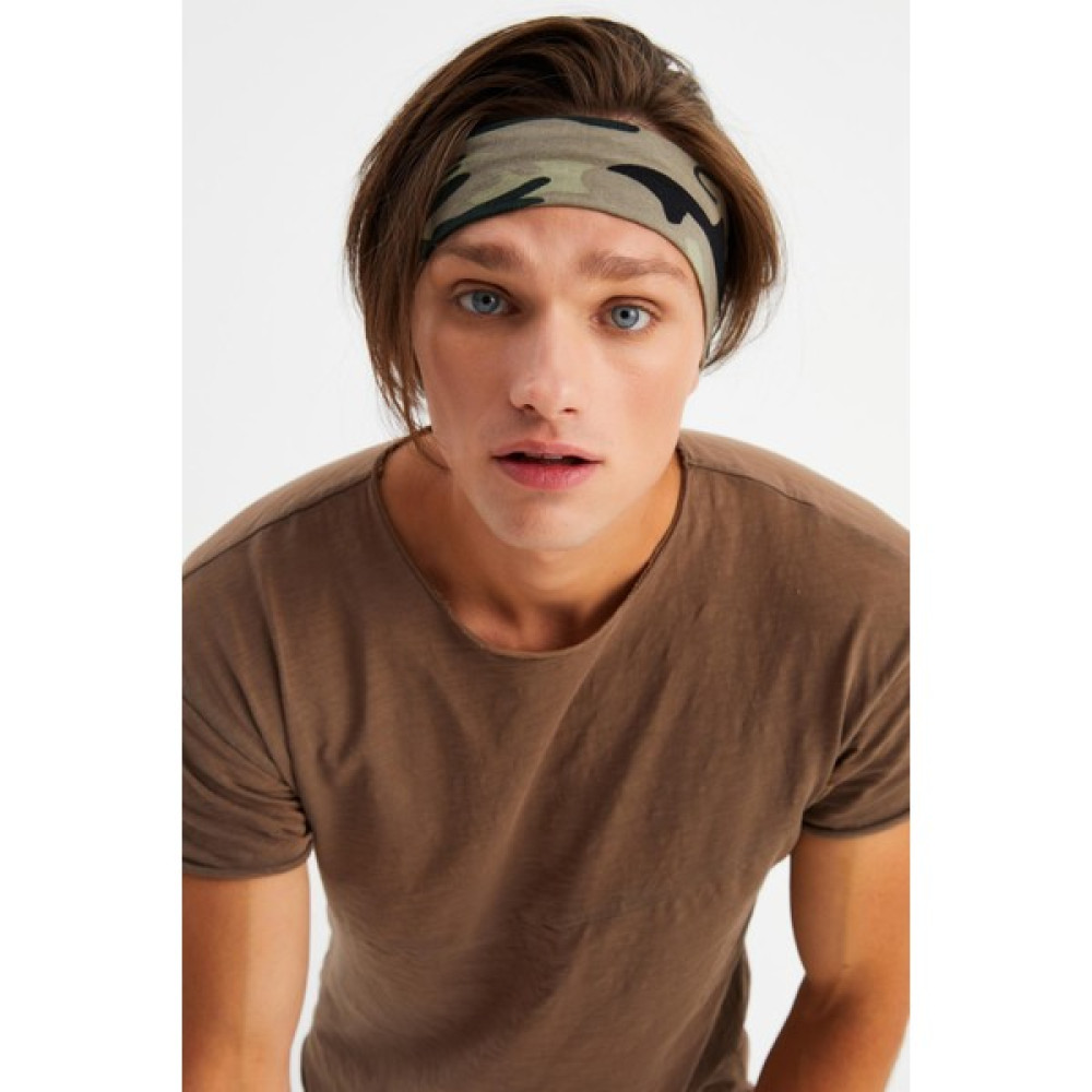 Butikgiz Kamuflaj Erkek Pamuklu Penye, Kaymaz, Terletmez, Ultra Hafif, Spor Saç Bandı Bandana Bandana (Outdoor) Fiyatı