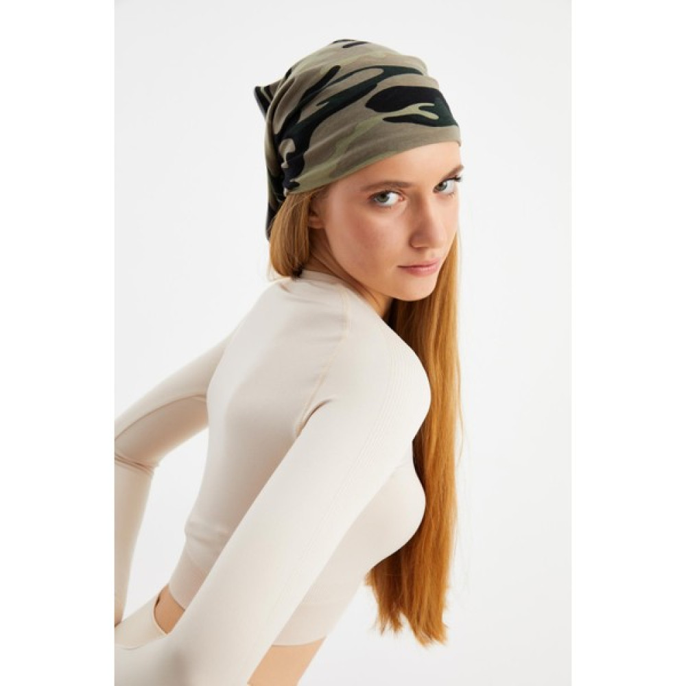 Butikgiz Kamuflaj Kadın 4 Fonksiyonlu Koruyucu, Pamuklu, Esnek, Terletmez, Bandana, Boyunluk, Buff, Maske Toka, Taç & Saç Bandı Fiyatı
