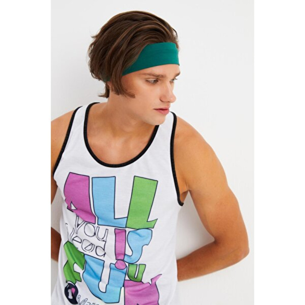 Butikgiz Zümrüt Yeşil Erkek Pamuklu Penye, Kaymaz, Terletmez, Ultra Hafif, Spor Saç Bandı Bandana Bandana (Outdoor) Fiyatı