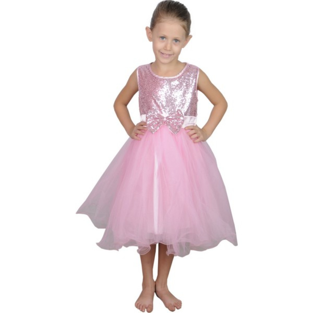 Butikhappykids Kız Çocuk Pembe Payetli Abiye Elbise Kız Çocuk Elbise Fiyatı