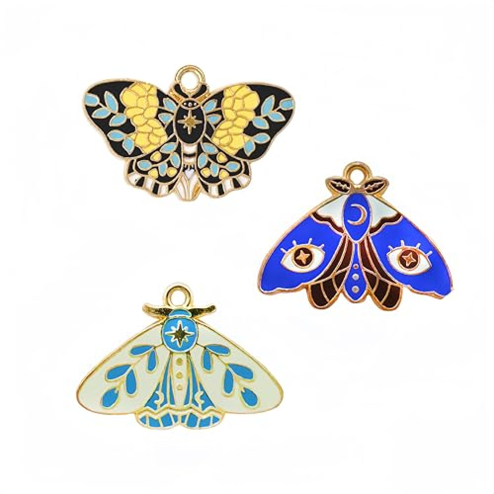 Butterfly (3 Pieces) Needle Minder Magnetic Needle Keeper for Cross Stitch Embroidery Sewing Needle and Pin Holders