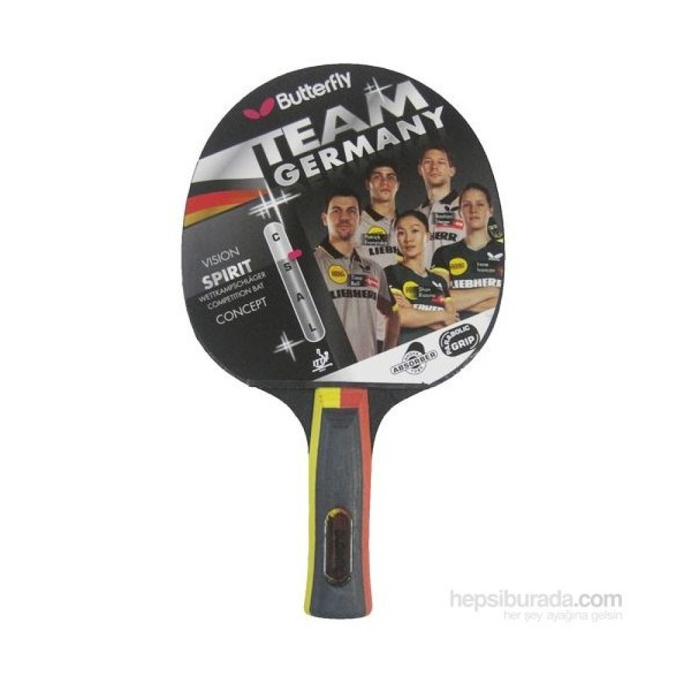 Butterfly 85091 Team Germany Spirit Ittf Onaylı Masa Tenisi Raketi Tenis & Badminton Fiyatı