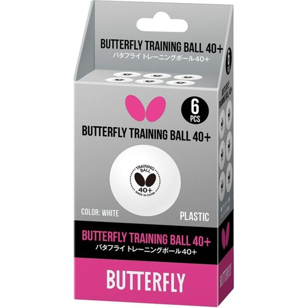 Butterfly Masa Tenisi Topu Btf Training Ball 40+ White 6er 7250730140 Toplar Fiyatı
