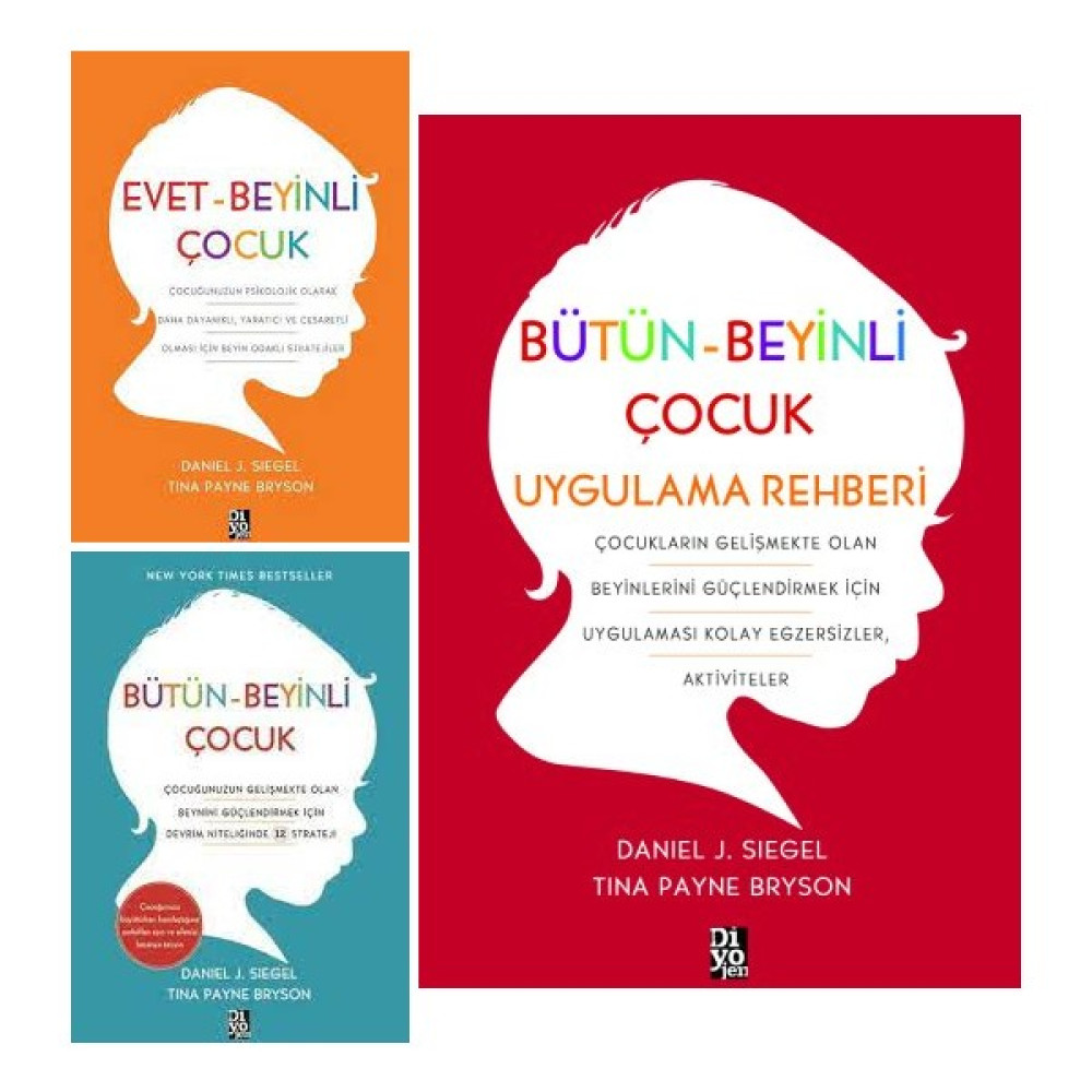 Bütün-Beyinli Çocuk 3 Kitap Set / Evet Beyinli Çocuk - Bütün Beyinli Çocuk Uygulama Rehberi - Daniel J. Siegel Çocuk Bakımı Kitapları Fiyatı