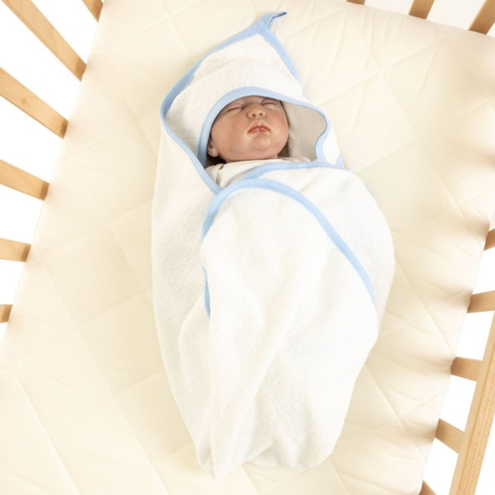 Buude Kids Biyeli Havlu Havlu Kız Bebek - Beyaz Bebek Banyo-Tuvalet Fiyatı