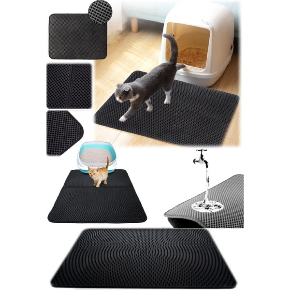 Büyük Boy Evcil Hayvan Kum Kutusu Paspası Kaymaz Kum Kedi 60X40 cm Yıkanabilir Yatak Paspası Proped Evcil Hayvan Ürünleri Fiyatı