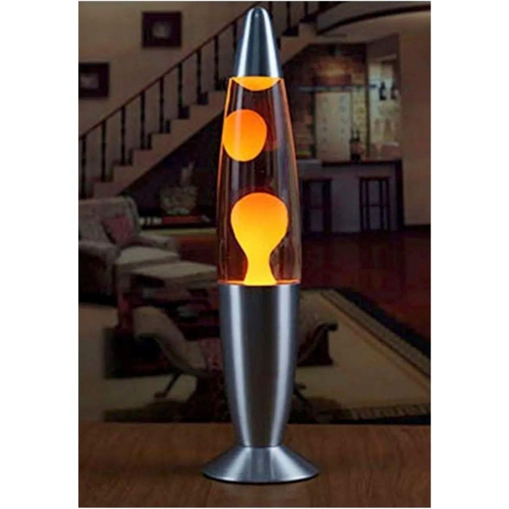 Büyük Boy Lav Lambası Lava Lamp 41 cm - Sarı Diğer Fiyatı