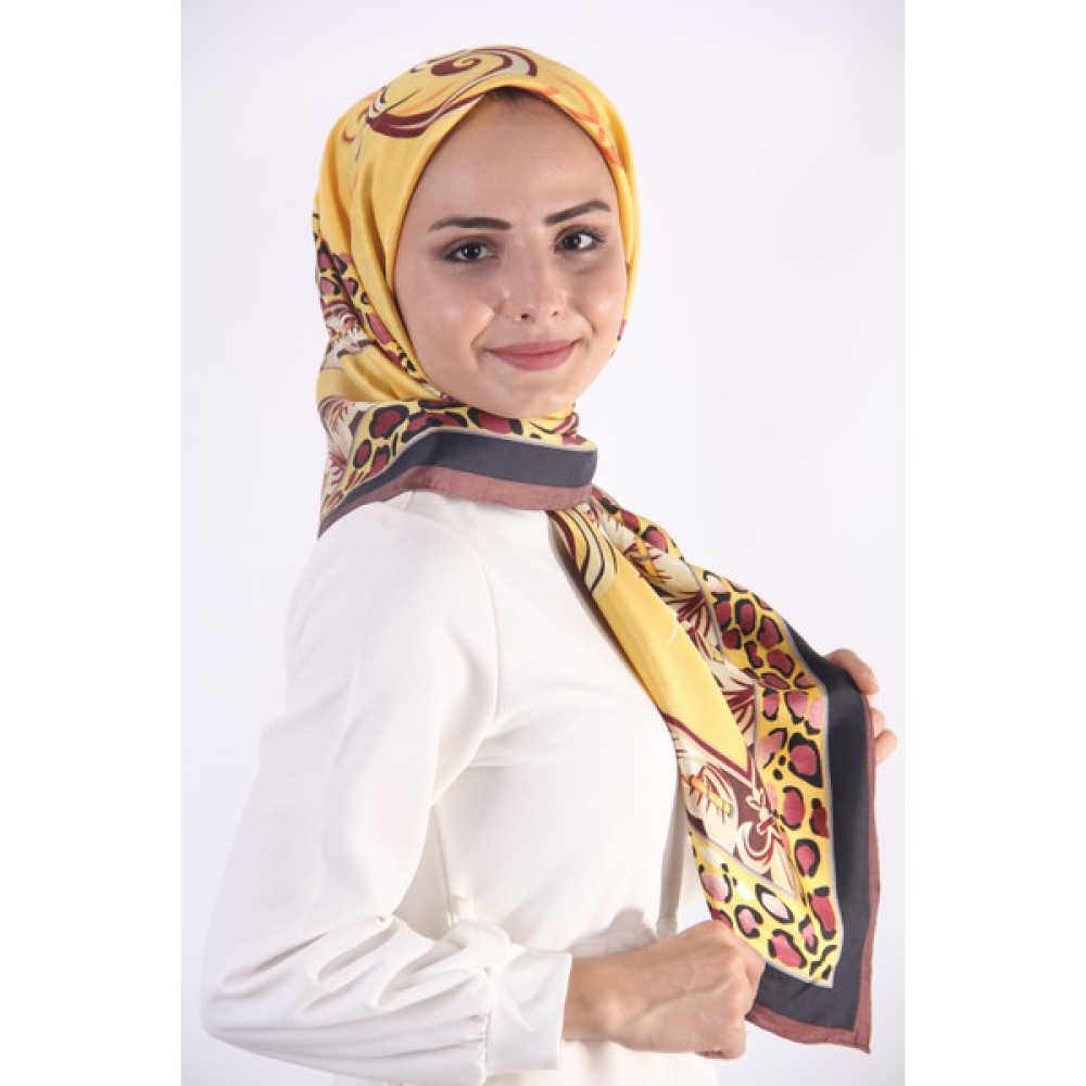 Büyük Boy Twill İpek Eşarp 110*110cm Eşarp Fiyatı