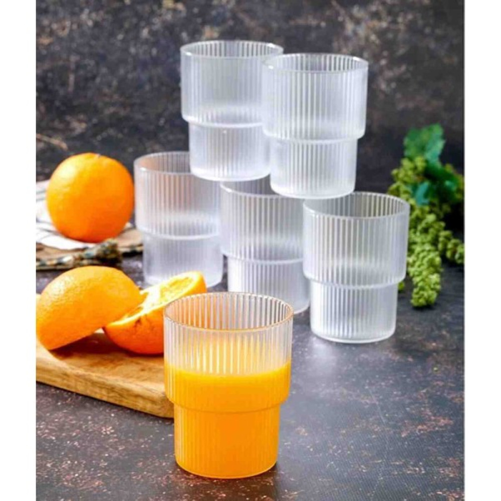 Büyülü Home 6 Li Mika Origami Stil Bardak Seti - Şeffaf - 300 ml Fincan / Bardak / Kahve Takımı Fiyatı