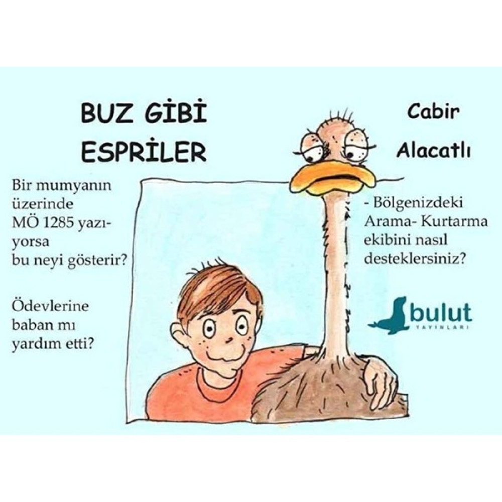 Buz Gibi Espriler / Cabir Alacatlı / / 9789752866713 Çizgi Roman & Mizah Fiyatı