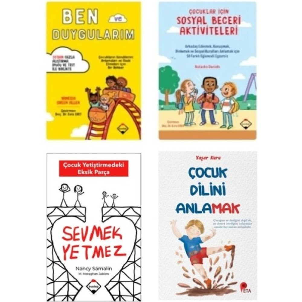 Buzdağı Yayınevi Ben ve Duygularım - Sosyal Beceri Aktiviteleri - Sevmek Yetmez - Çocuk Dilini Anlamak Çocuk Oyuncağı Fiyatı