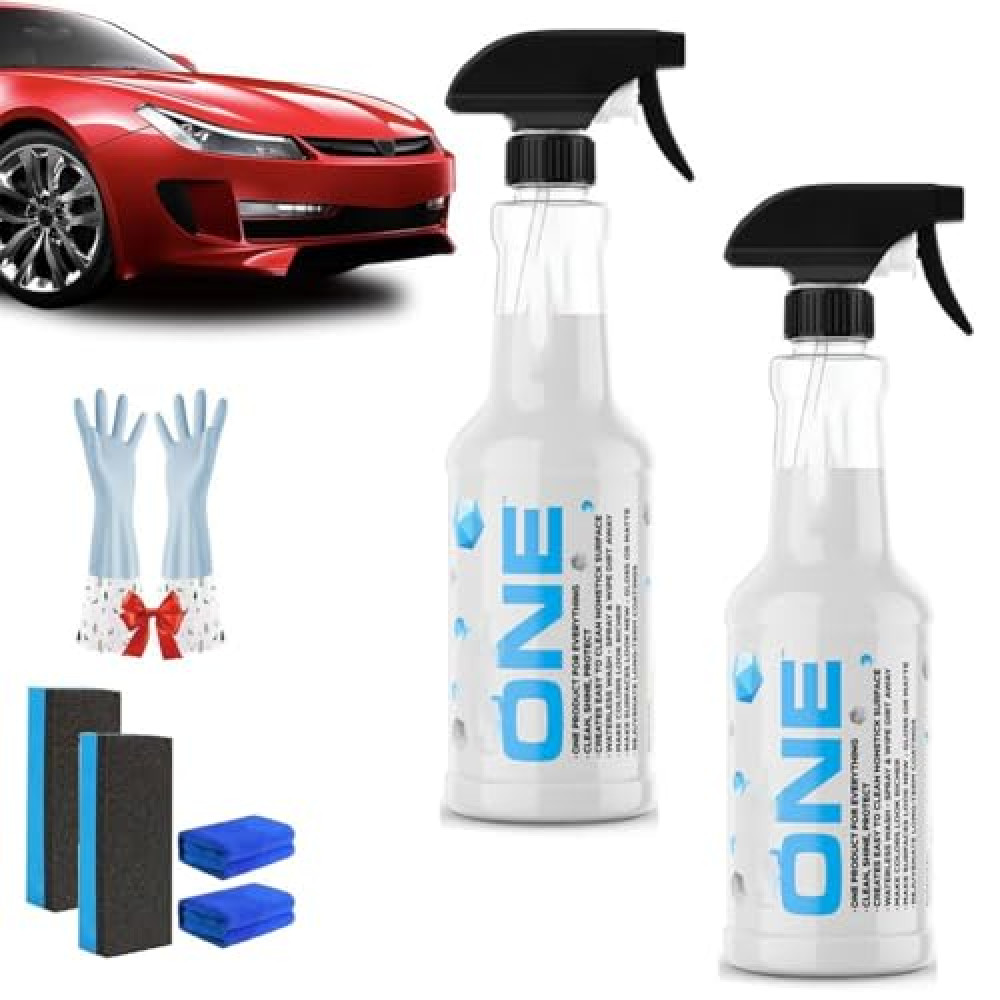 BVFNPA Maxlone Car Spray, Zenora Coating Agent Spray, 2025 Upgrade Multi Functional Coating Renewal Agent for All Vehicles(2set)