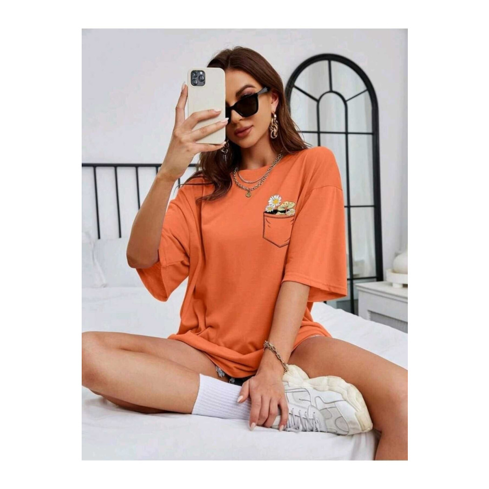 BW Bravely Wear ( Geniş Kalıp ) Tshirt XS-S Beden Bayan T-shirt Fiyatı