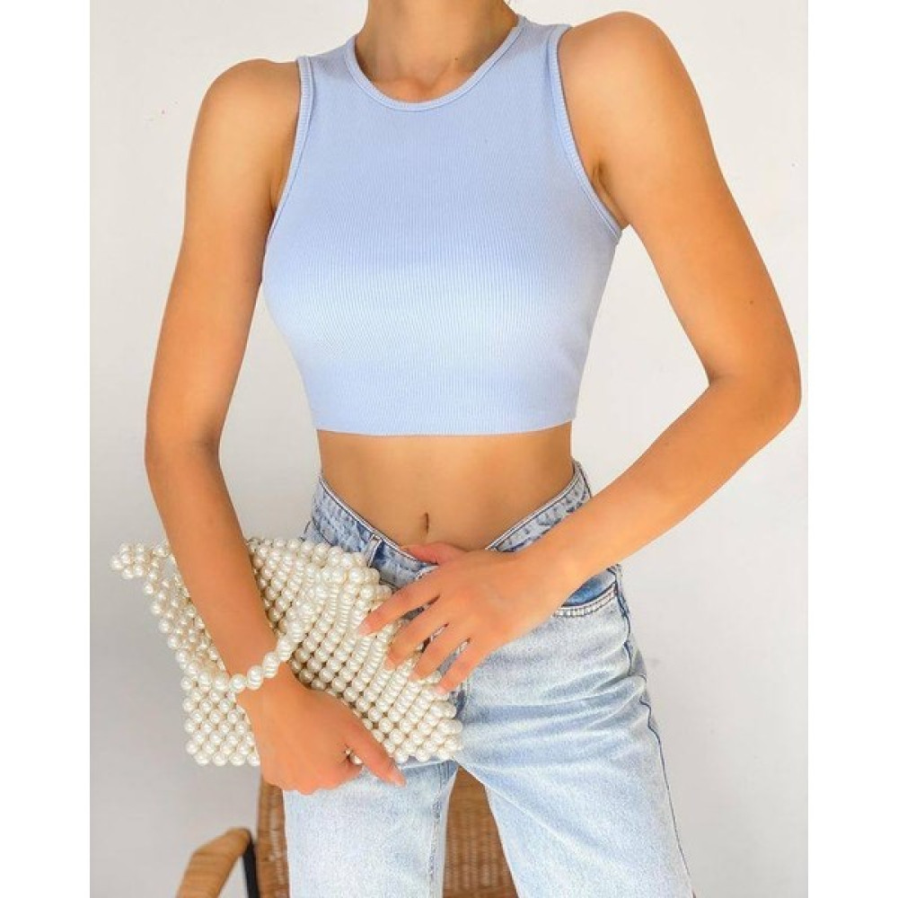 BW Store Bağlamalı Crop Bluz Fiyatı