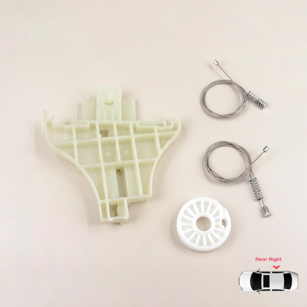 BWR5565 Ford Mondeo Mk2 Mk3 4/5 Kapı 1996-2007 1S71F27000B Için Arka Sağ Kapı Cam Kriko Tamir Seti SSD / Solid State Drive Fiyatı