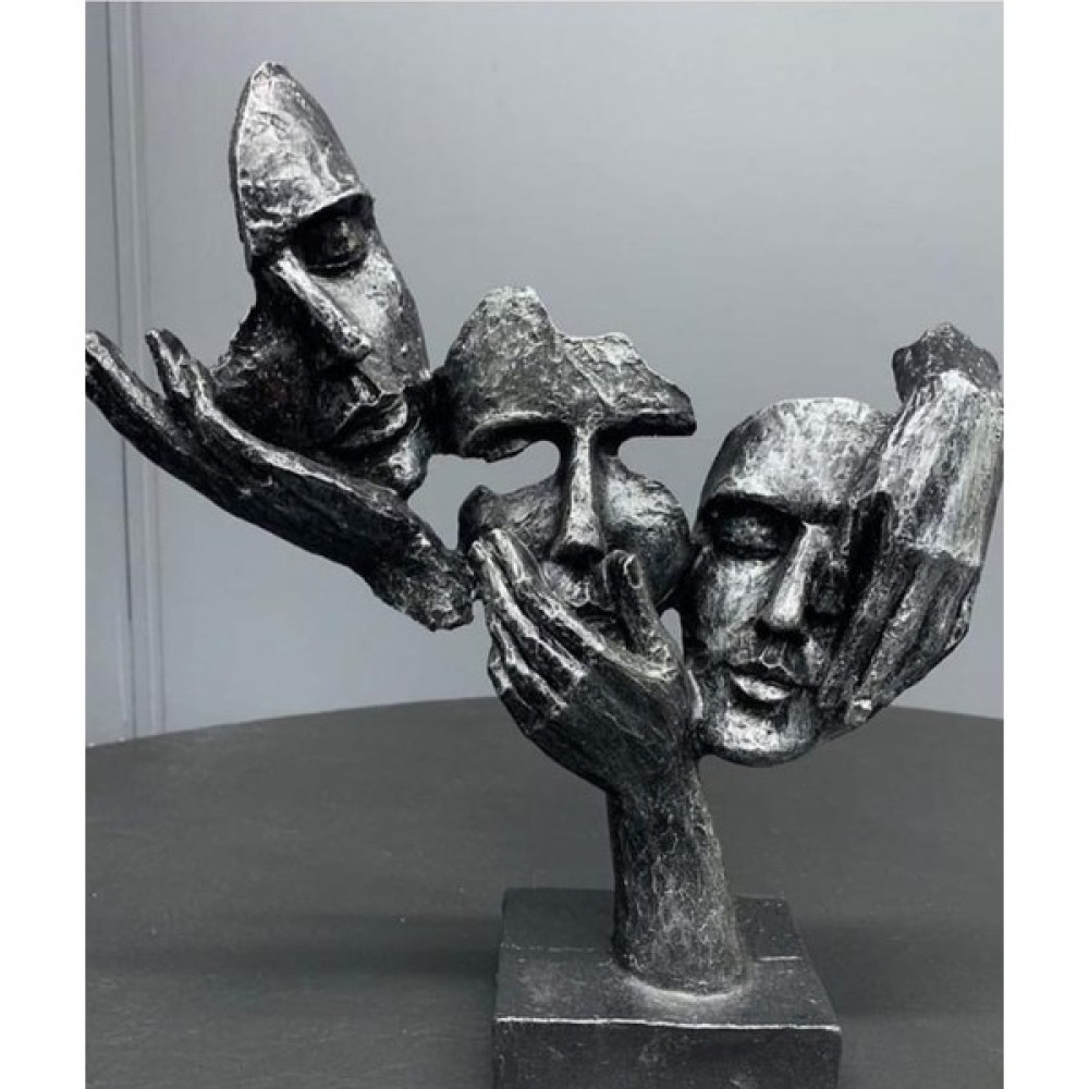 By Ari Üçlü Mask-Mk101-22 - Beyaz Biblo Fiyatı