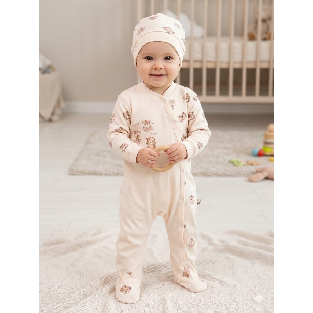 By Bubbles %100 Organik Pamuk Kız Bebek Tulum Giyim & İç Giyim Fiyatı
