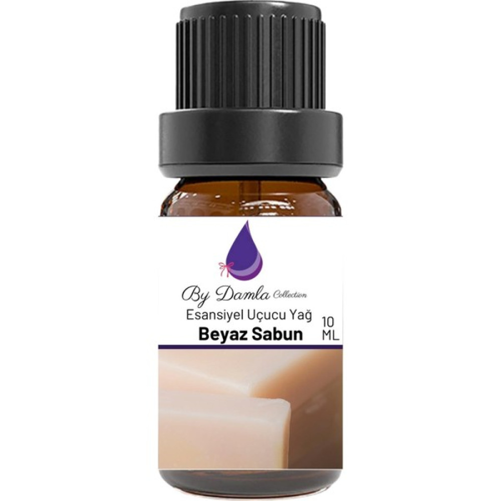 By Damla Collection Beyaz Sabun Doğal Uçucu Yağ Saf Buhurdanlık Esansı 10 ml Oda Kokusu Fiyatı